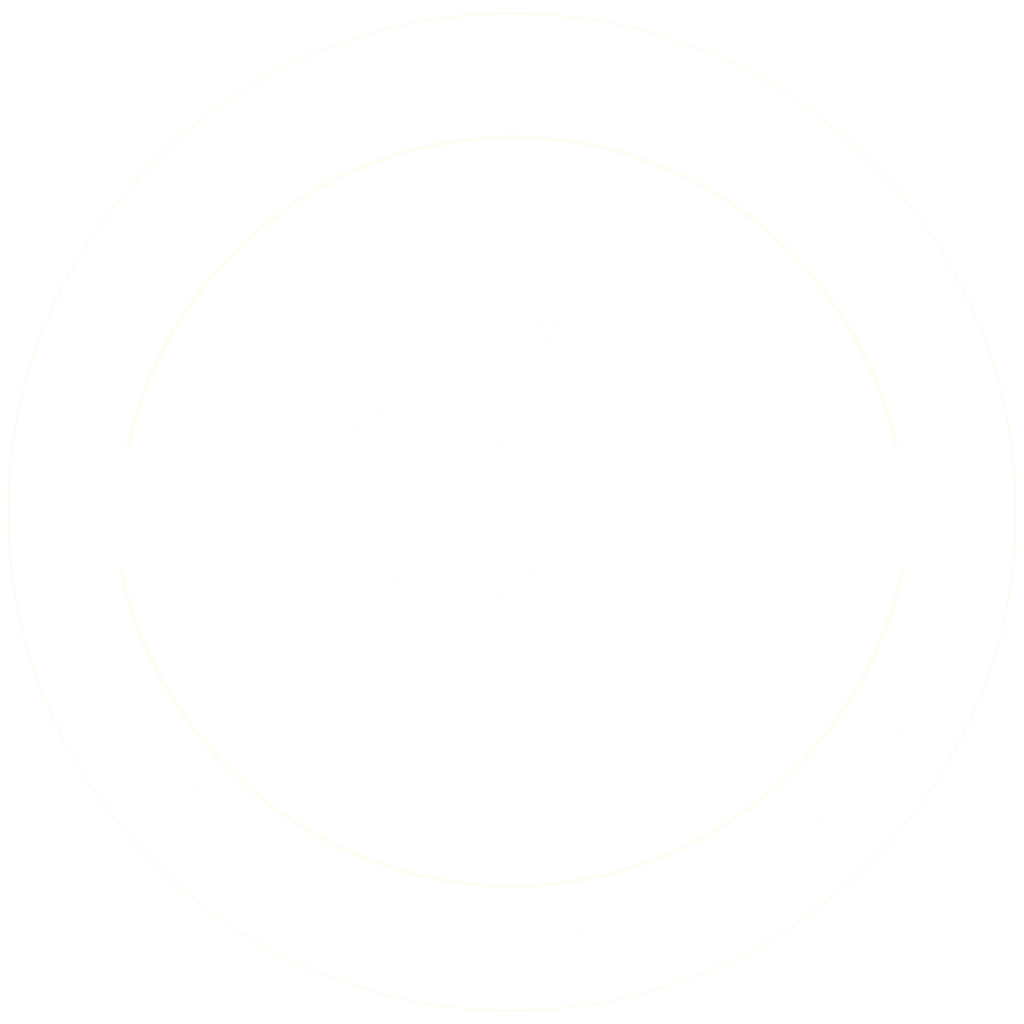 circle logo with leaves white